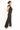 Contemporary Edge Black Plunging  Sleeveless Jumpsuit