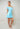 Feminine Energy Sky Blue Off The Shoulder Mini Dress