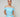 Feminine Energy Sky Blue Off The Shoulder Mini Dress