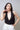 Dramatic Aesthetic Black Plunging Open Back Halter Top