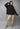 Chilly Days Black Mock Neck Knit Sweater