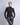 Jade Black Dressy Long Sleeve Mock Neck Fitted Top