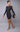 Unforgettable Entrance Black Glistening Opened Back Party Dress
