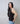 Structured Style Black Open-Back Plunging Peplum Blouse