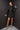 Flawless Glam Black Hotfix Stone Keyhole Dress