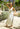 Summer Essence Natural Backless Pinstripe Maxi Dress