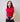 Oh-So Flattering Red Mock Neck Crop Top