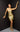 Jovani 25957 Gold Sequin Strapless Dress