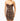 Wild Charisma Brown Sequin Leopard Print Strapless Mini Dress