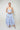 Graceful Movement Powder Blue Floral Mini Dress
