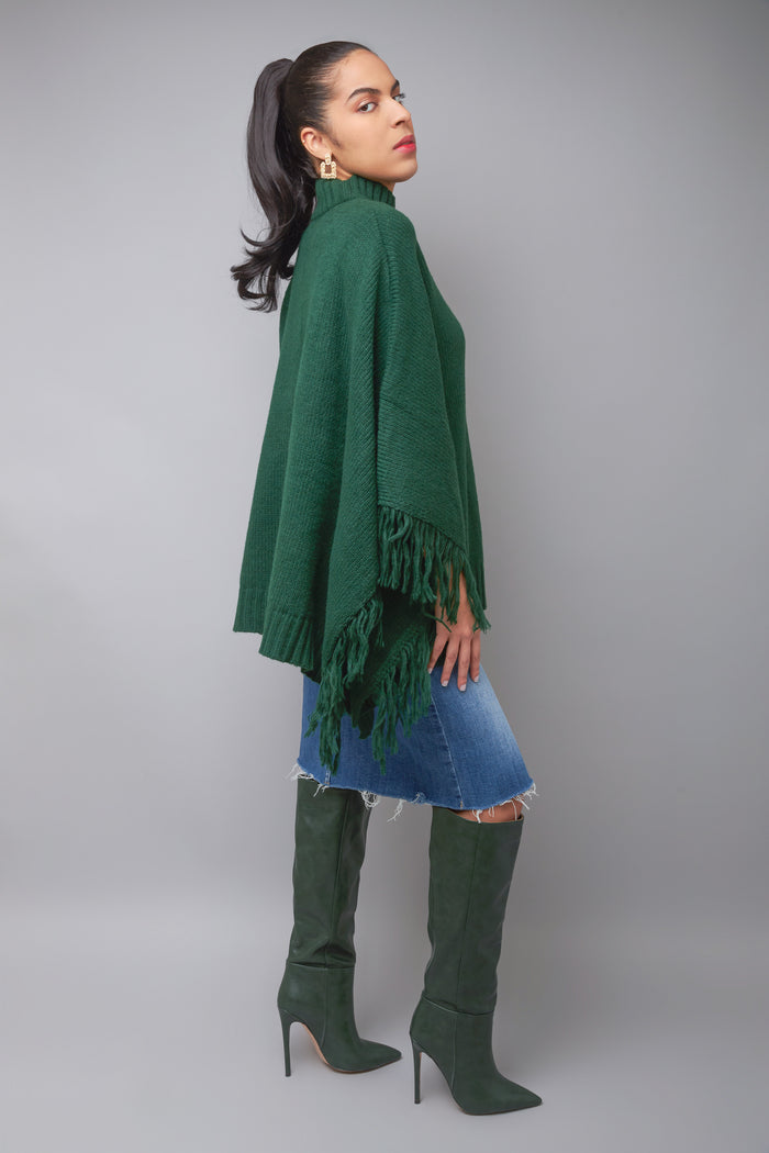 Divine Style Green Cloak Poncho