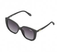 Quay Ever After Black Lux Oversize Designer Sunglasses