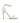 Emily White Open Toe Heeled Sandals