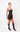 Confident Expression Black Strapless Asymmetric Mini Dress