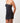 Confident Expression Black Strapless Asymmetric Mini Dress
