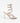 Spiral-Effect Gold Rhinestone Wrap-Around Heeled Sandals
