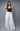 Posh Look White Wide-Leg Pants