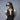 Kimberly Black Oversize Square Sunglasses