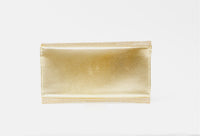 Glamorous  Essentials Gold Rhinestone Embellished Envelope Clutch