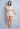 Effortless Style Light Taupe Belted Surplice Romper