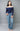 Oh-So-Chic Navy Ribbed Knit Off The Shoulder Top