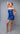 Dazzling Impression Navy Strapless Sequin Mini Dress
