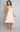 Summer Breeze Orange Strapless Smocked Dress
