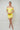 Party Essential Yellow Off-The-Shoulder Mini Dress