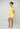 Party Essential Yellow Off-The-Shoulder Mini Dress