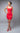 Attention-Grabbing Red Square Neck Bodycon Mini Dress