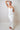 Sleek & Fitted White Sleeveless Maxi Dress