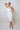 Meaningful Memories White Ruched Sleeveless Bodycon Dress