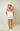 Sun-Soaked Vibes White Beaded Crochet Halter Mini Dress