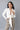 Totally Diva Off-White Collared Crop Blouse