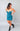All The Right Moves Teal Strapless Bodycon Mini Dress
