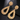 CRUSHED TEARDROP EARRINGS