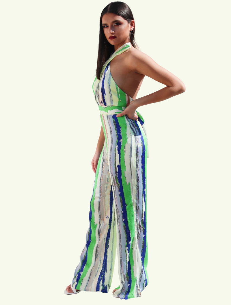 HALTER  JUMPSUIT