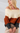 Color Block Off-The-Shoulder Ribbed Knit Sweater