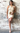 Simplicity Beige Ribbed Knit Racerback Bodycon Mini Dress