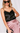 Rally Black Jacquard Satin Comisole
