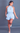 Baby Blue Halter Smocking Romper