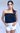 LOOSE FITTING BLACK TUBE BANDEAU TOP