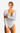 KALISTA WHITE BUTTON-UP LONG SLEEVE KNIT BODYSUIT