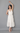 White Racerback-Style Eyelet Summer Midi Dress
