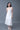Essentially White Surplice Strappy Midi Dress