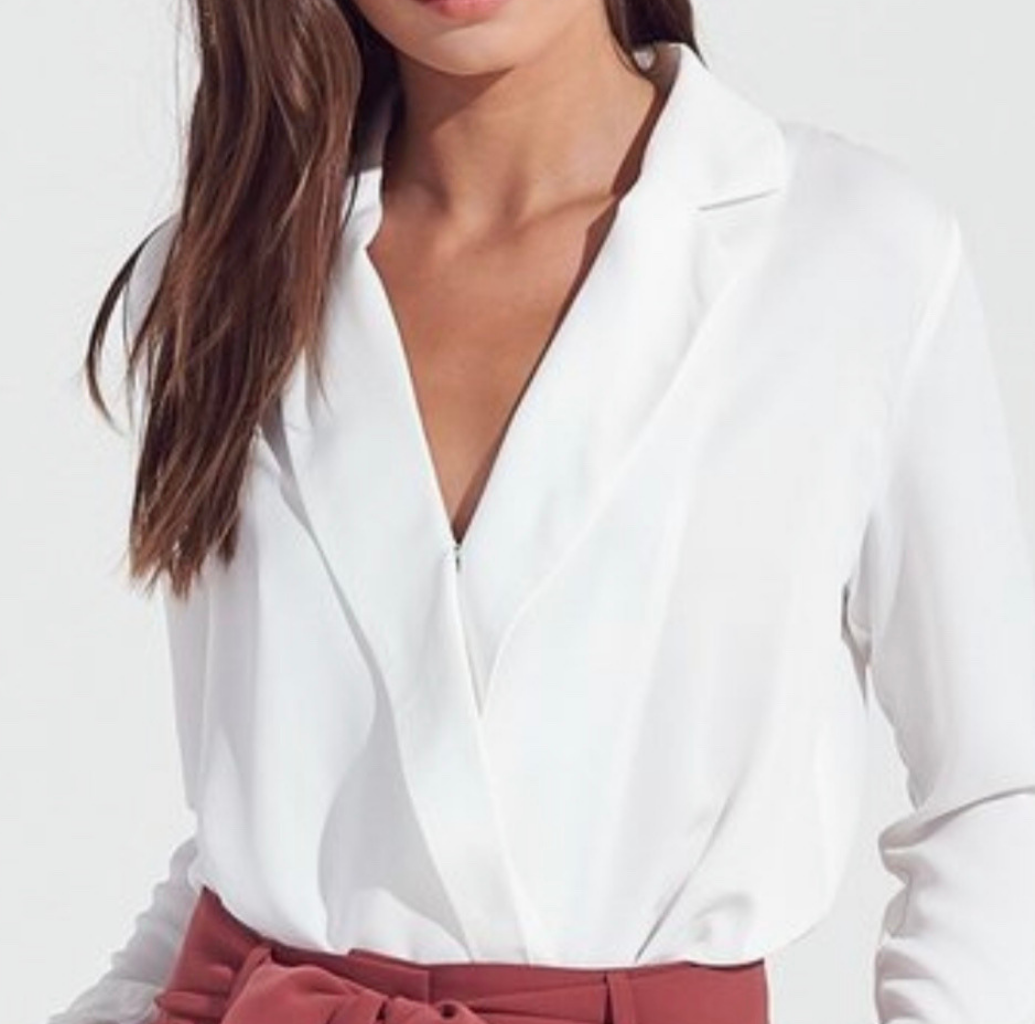 Dressy sales white bodysuit